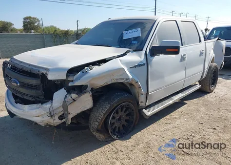 2013 Ford F-150 Fx2 из США, поврежденный, VIN 1FTFW1CF5DFA04143